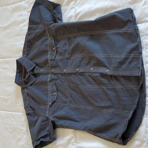 Mens snap down shirt